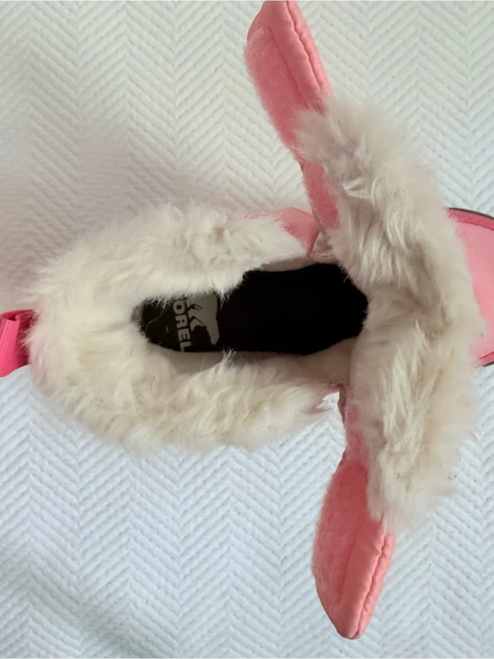Sorel Kids' Whitney II Faux Fur Lined Waterproof Snow Boot in Pink, Size 10